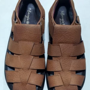 Leather sandal shoes